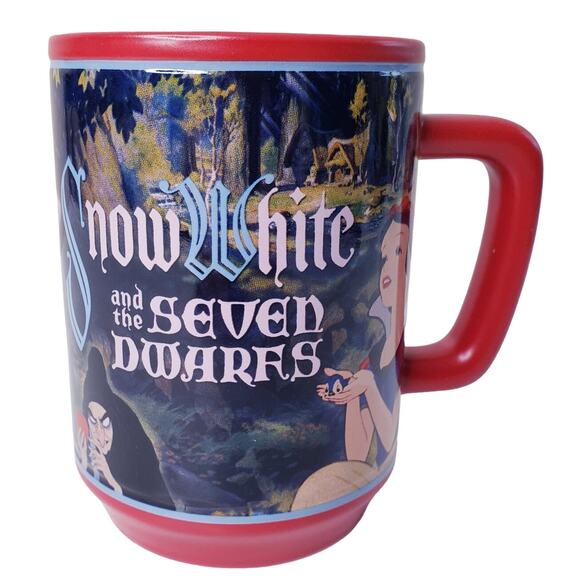 DISNEY STORE SNOW WHITE and the SEVEN DWARFS Movie Moments Ceramic Coffee Mug - Picture 1 of 11